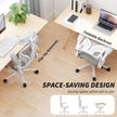 HOMCOM Ergonomic Office Chair with Foldable Backrest, 2D Headrest - Light Grey – view 7