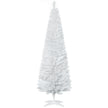 6ft white pencil slim artificial Christmas tree