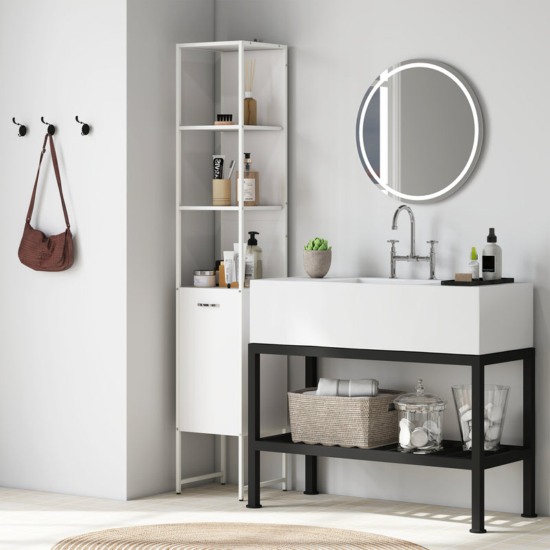 Tall 185 cm cabinet on legs – image 2