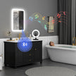 70 x 50 cm LED mirror with Bluetooth – image 2
