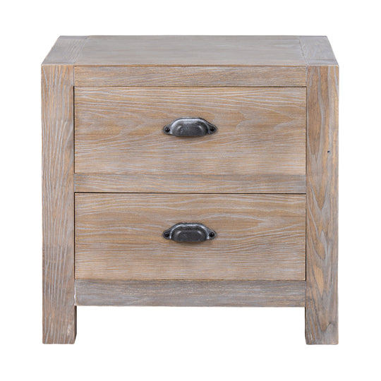 Haldon two-drawer bedside table, additional view 2