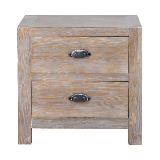 Haldon two-drawer bedside table, additional view 2