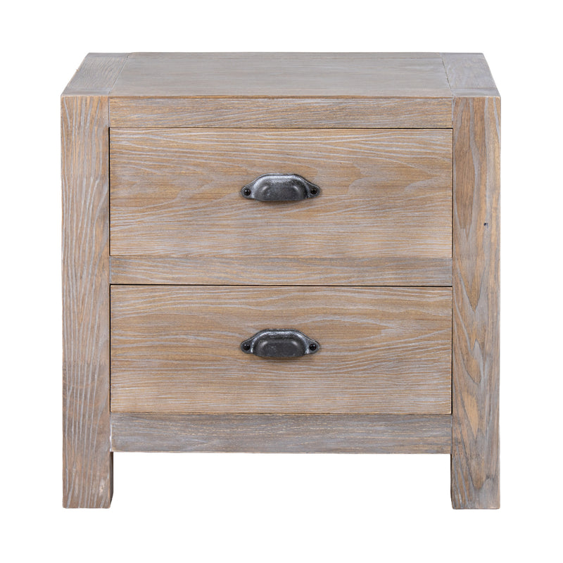 Haldon two-drawer bedside table, additional view 2
