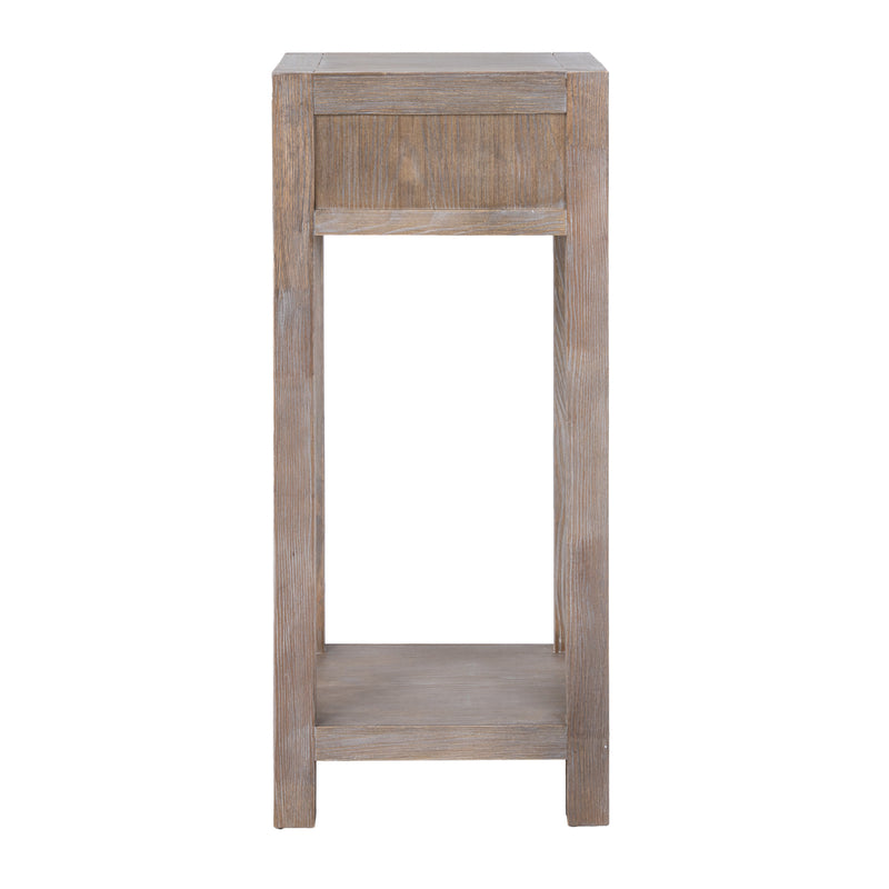 Haldon lamp table from the back