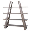 Haldon apex bookcase, angled view