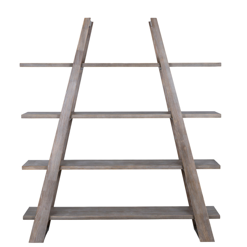 Haldon apex bookcase, front view