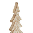 side view showing the carved branch edges
