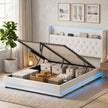 King ottoman bed with LED – image 9