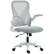 HOMCOM Mesh Office Chair with Foldable Backrest - Light Grey – view 10
