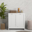 Laundry hamper cabinet – image 7