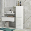 120 cm high gloss bathroom cabinet – image 2