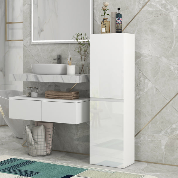 120 cm high gloss bathroom cabinet – image 2