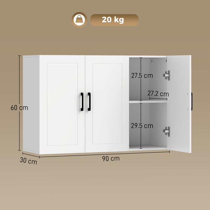 90cm over-toilet wall cabinet – image 3