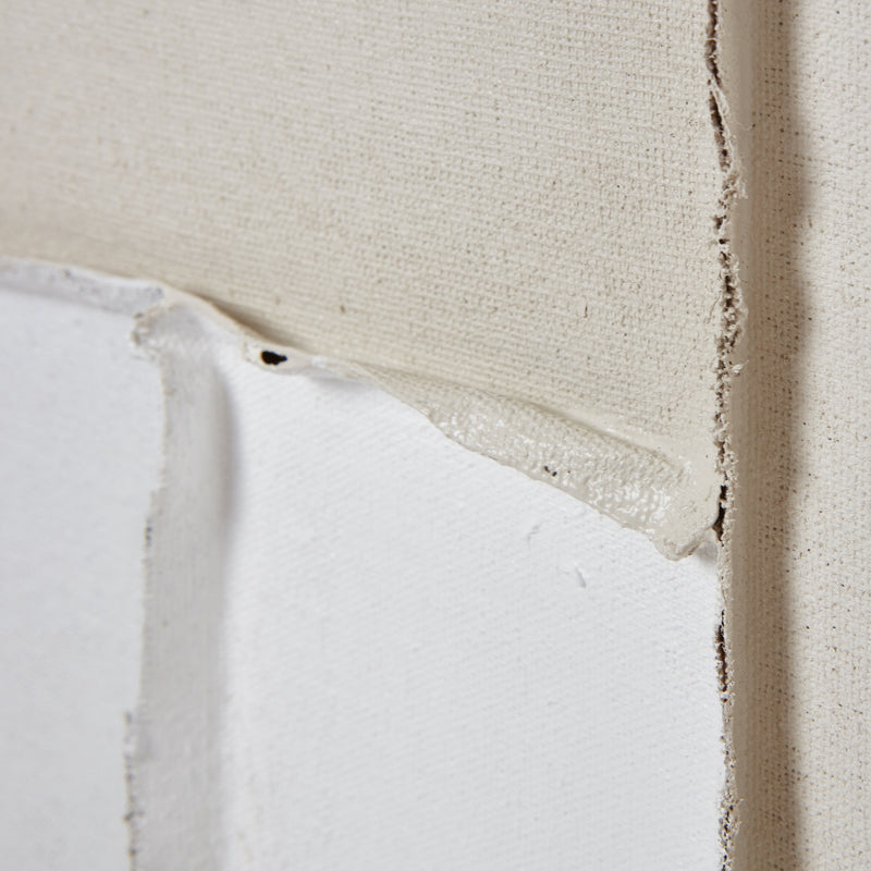 Contempo Beta Abstract Framed Canvas – 75 × 95cm, canvas surface detail