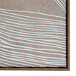 Lunora Textured Line Art in Wood Frame – 60 × 80cm, linework detail