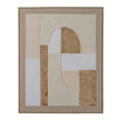 Portina Linen-Textured Canvas in Wood Frame – 80 × 100cm, full artwork view