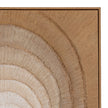 Arcadia Oil-on-Canvas Artwork in Wood Frame – 82.5 × 122.5cm, wood frame corner detail