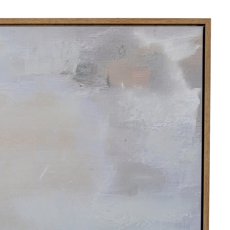 Hillside View Hand-Painted Framed Canvas – 80 × 120cm, additional product view 3