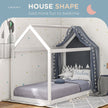 White house bed frame – image 4