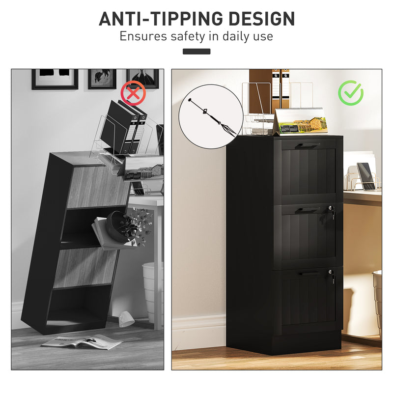 3-drawer filing cabinet – image 7