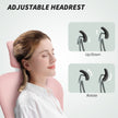 Vinsetto Multi-Adjustable Office Chair, with Lumbar Support, Headrest and Mesh Back - Pink – view 7