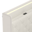 3ft single ottoman bed with LED – image 10