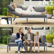 Aluminium corner lounge set – image 5
