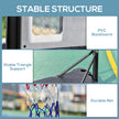 Adjustable basketball hoop and stand – image 5