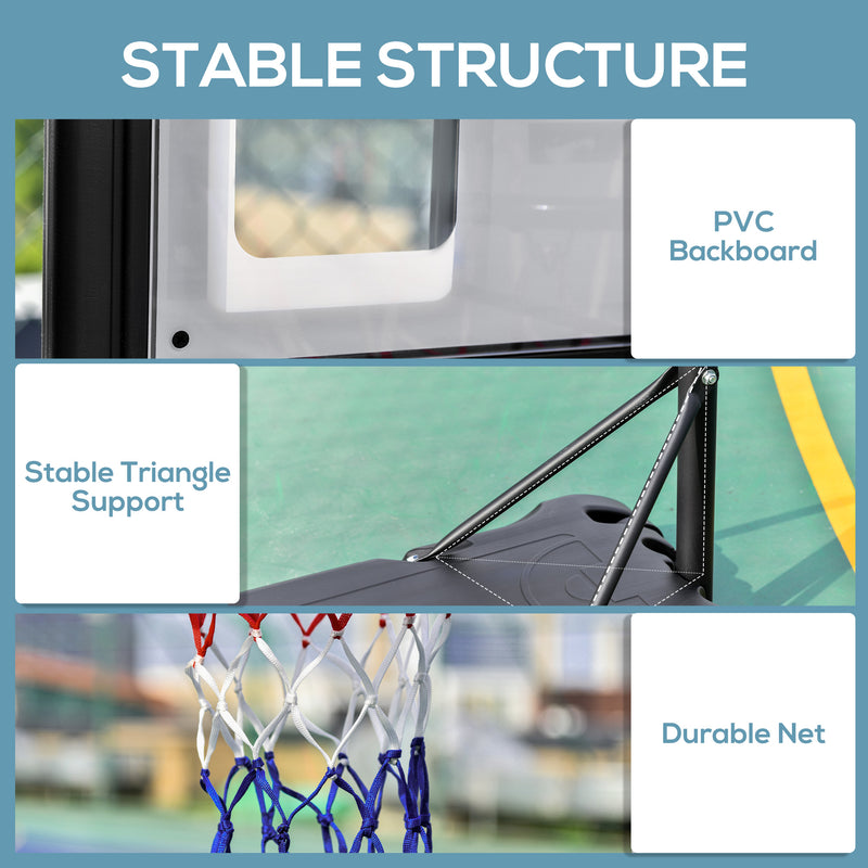 Adjustable basketball hoop and stand – image 5
