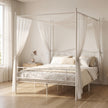 King canopy bed frame – image 8