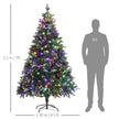 7ft pre-lit Christmas tree, 450 LEDs – image 3