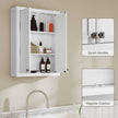 61 cm bathroom wall cabinet – image 7