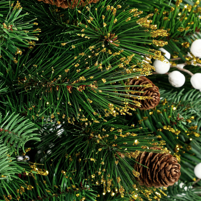 6ft pre-decorated Christmas tree – image 10