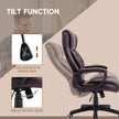 Brown massage office chair – image 5