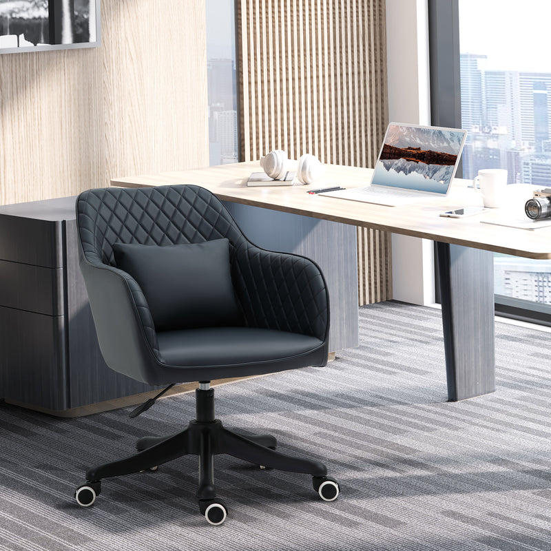 Tub desk chair with massage pillow – image 2
