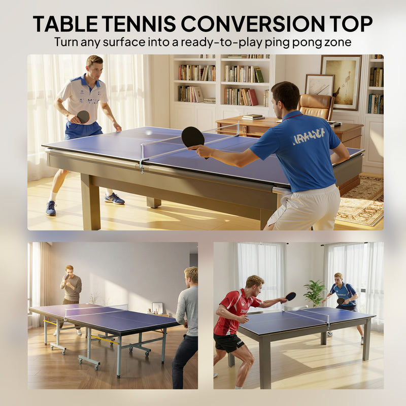 9ft table tennis conversion top – image 4