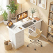 120 cm desk with drawers and shelves – image 7