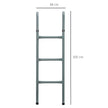 3-step trampoline ladder – image 3
