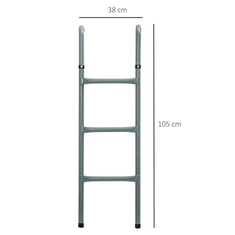 3-step trampoline ladder – image 3