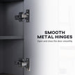 80 cm grey mirror cabinet – image 7