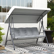 Light grey 3-seater swing – image 10