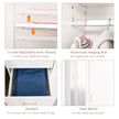 White mirrored wardrobe – image 5