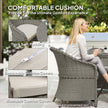 Round rattan dining set – image 7