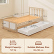 Single pine storage bed – image 3