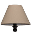 Linen shade on the Incia lamp