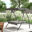 Light grey 2-in-1 swing bed – image 2
