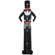 10ft Inflatable Ghost with Hat & 5 LED Lights – image 1 of 9