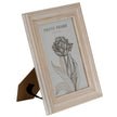 Isla photo frame standing in portrait on its fold-out stand