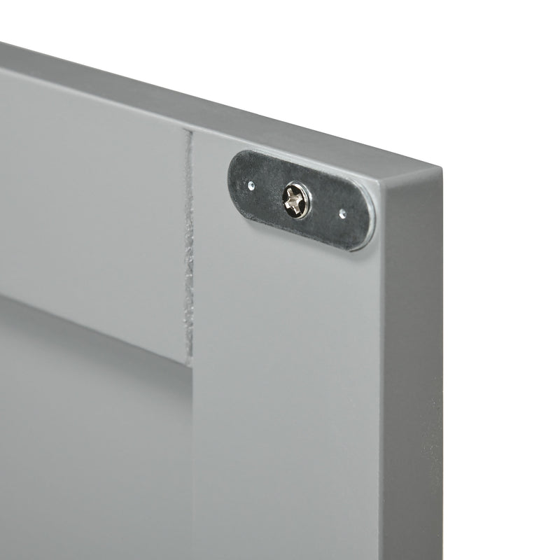 Light grey farmhouse under sink cabinet – image 9