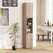 182 cm tall fluted bathroom cabinet – image 9